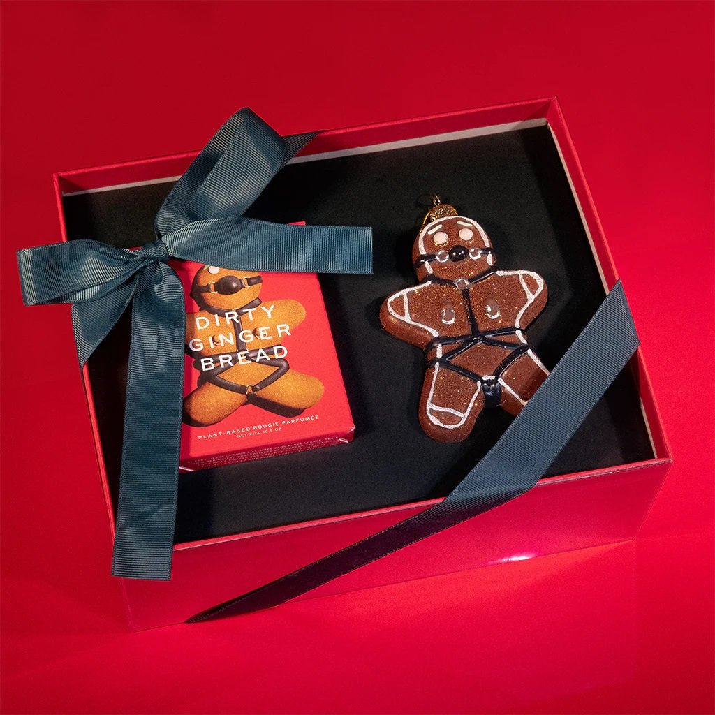 Heretic -  Dirty Gingerbread Candle & Ornament Set