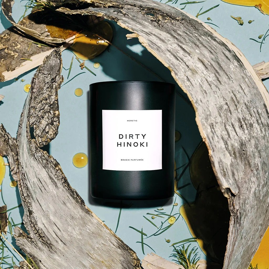 Heretic - Dirty Hinoki Candle