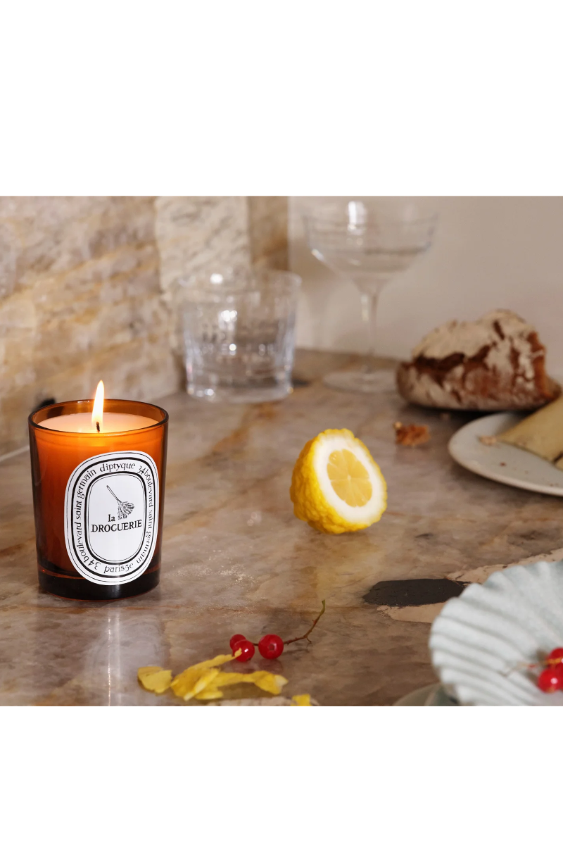Diptyque - La Droguerie w/ Basil (Odor Removing) Candle