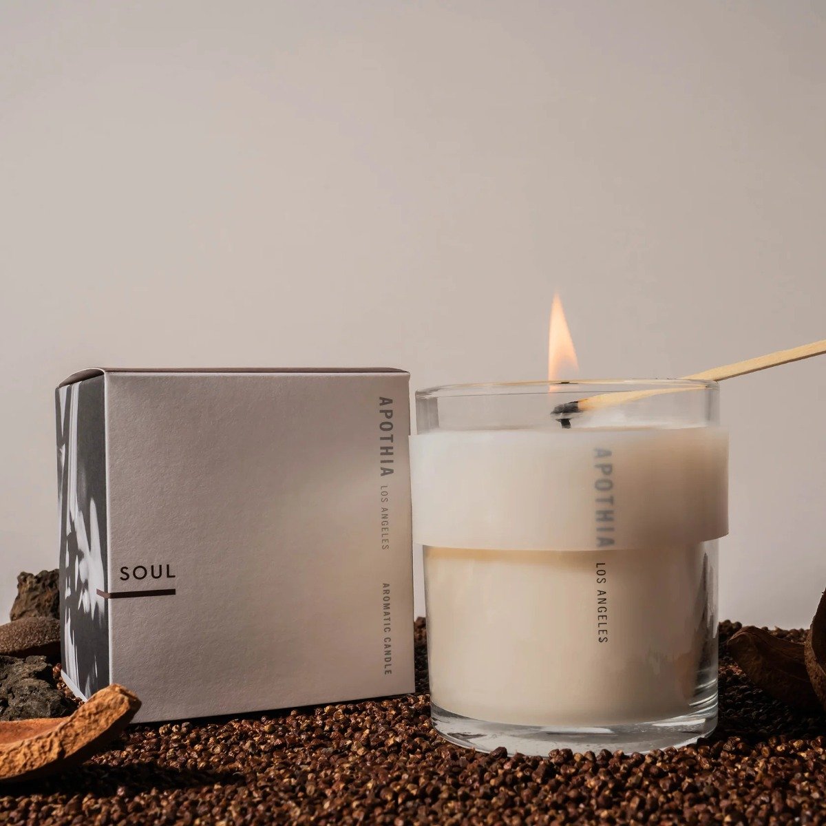 Apothia - Soul (Mahogany Wood x Bright Ginger) Candle