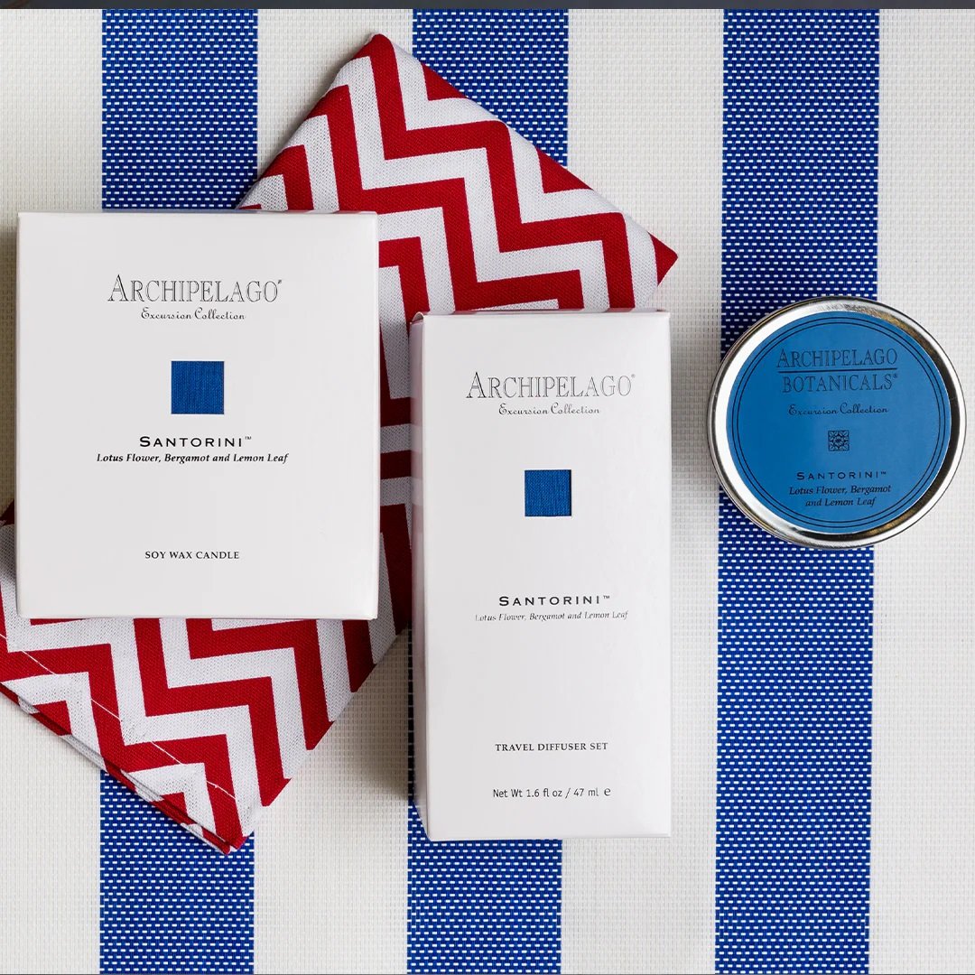 Archipelago - Santorini Boxed Candle
