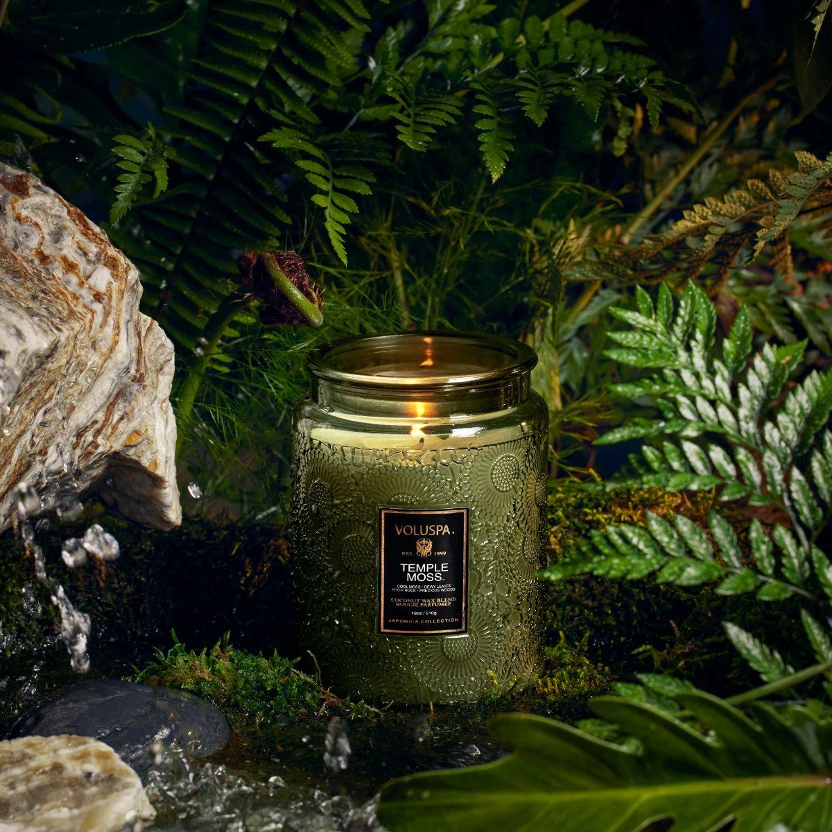 Voluspa - Temple Moss Large Jar Candle