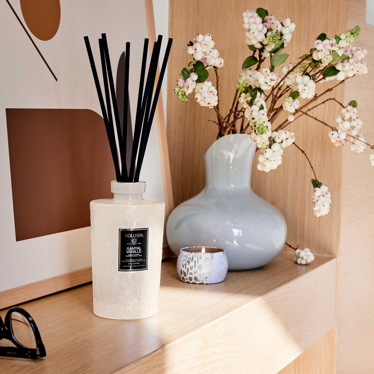 Voluspa - Santal Vanille Luxe Diffuser