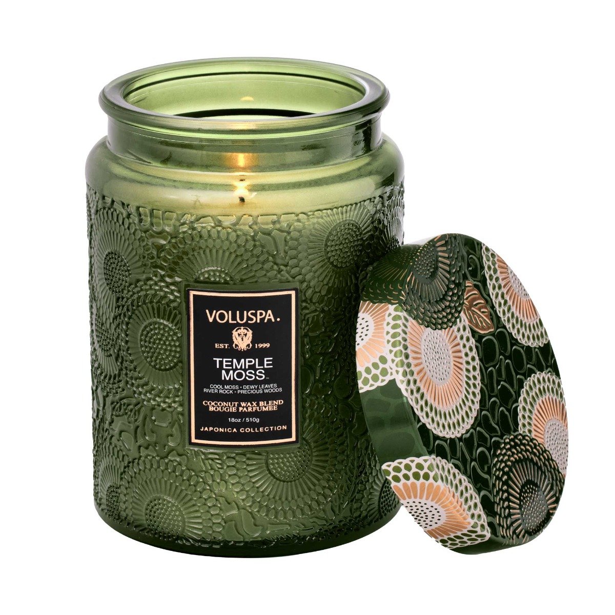 Voluspa - Temple Moss Large Jar Candle