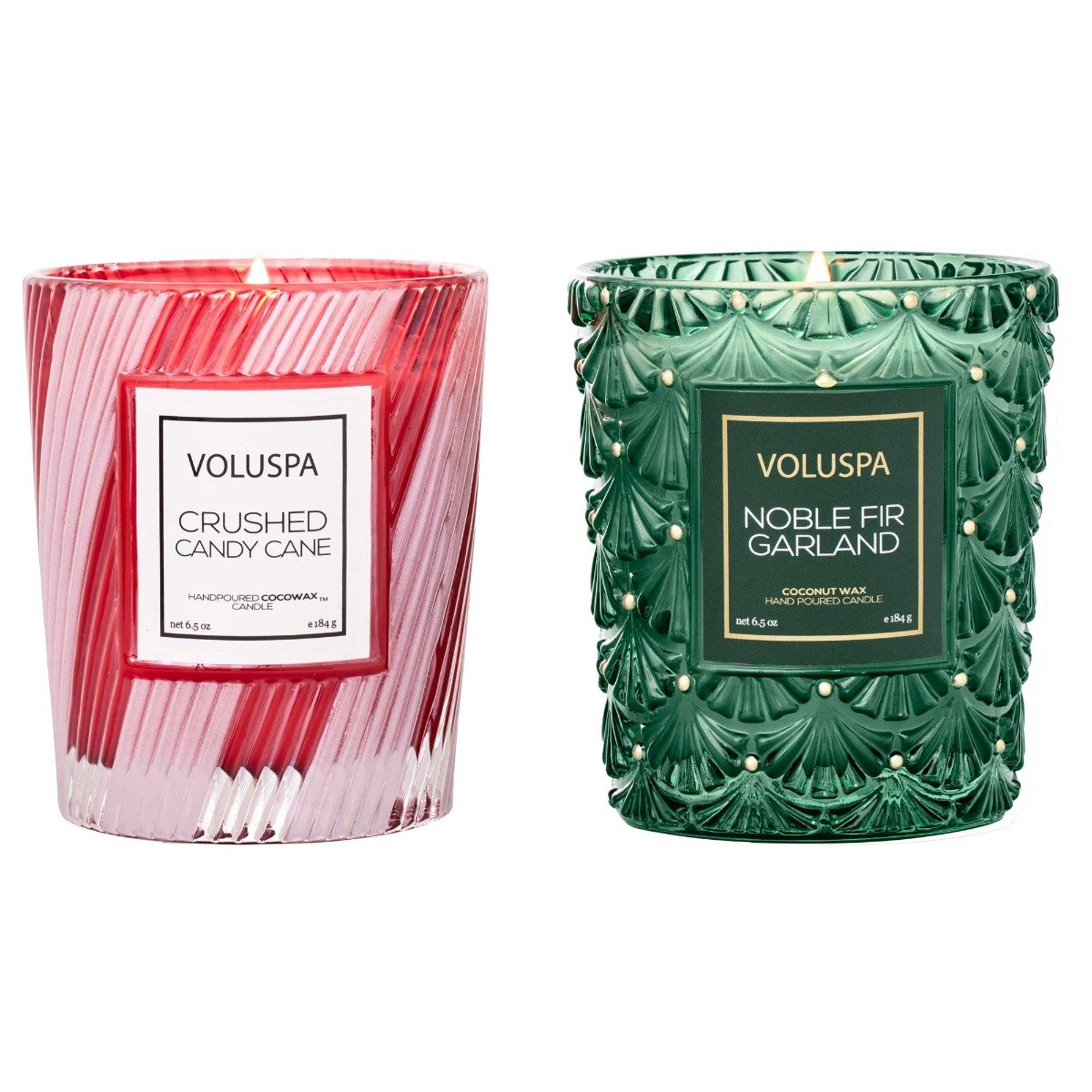 Voluspa - Light Up The Holidays Classic Candle Duo Set