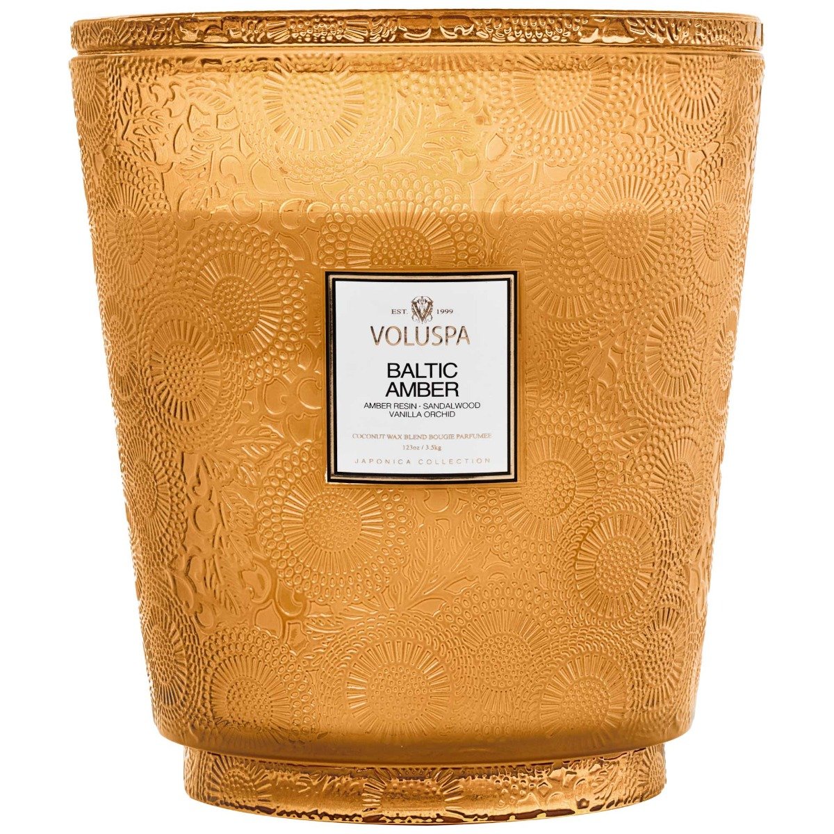 Voluspa - Baltic Amber 5 Wick Hearth Candle