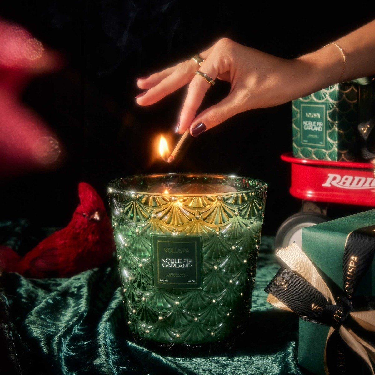 Voluspa - Noble Fir Garland Classic Candle