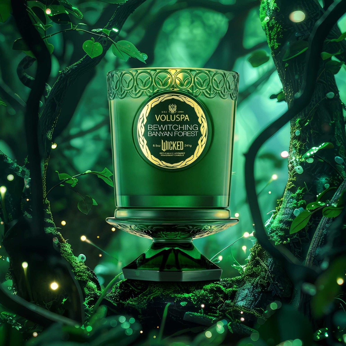 Voluspa - Bewitching Banyan Forest Boxed Candle (Wicked Collection)
