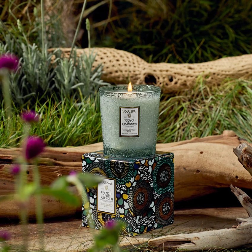 Voluspa - French Cade & Lavender Classic Candle