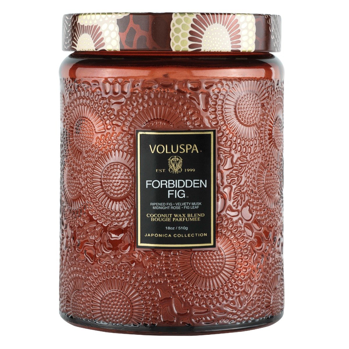 Voluspa - Forbidden Fig Large Jar Candle