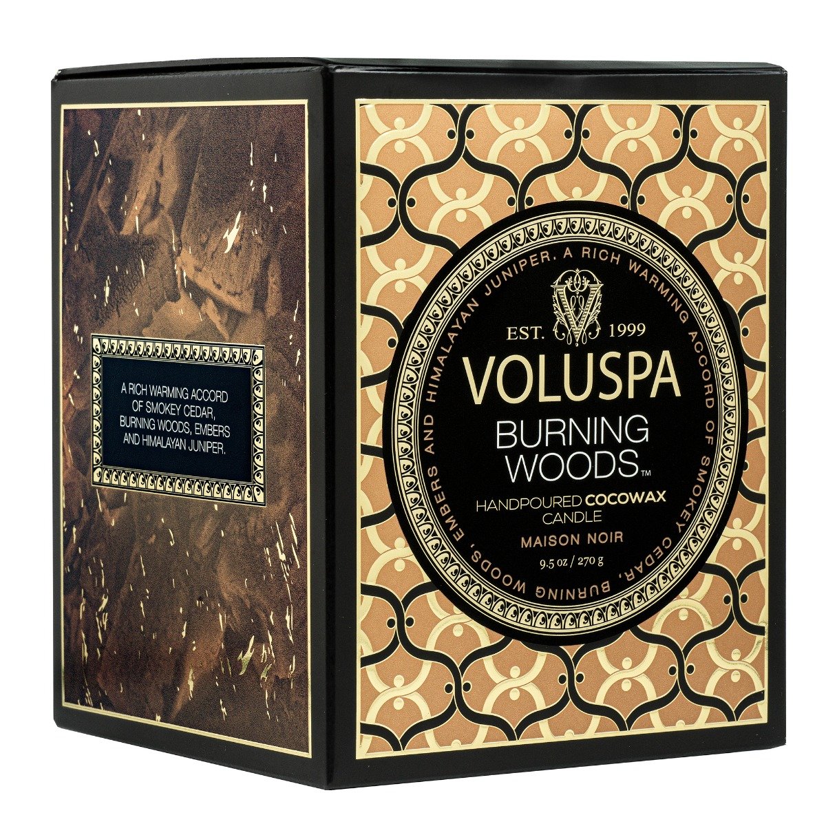 Voluspa - Burning Woods Classic Candle