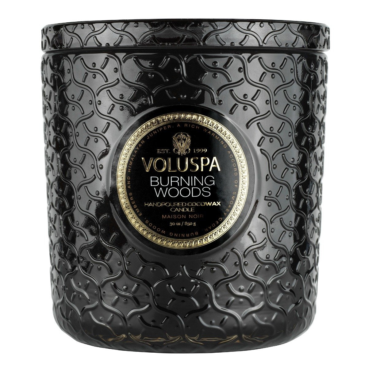 Voluspa - Burning Woods Luxe Candle