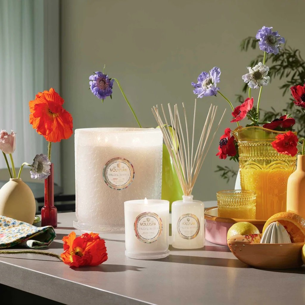 Voluspa - Wildflowers Large Jar Candle