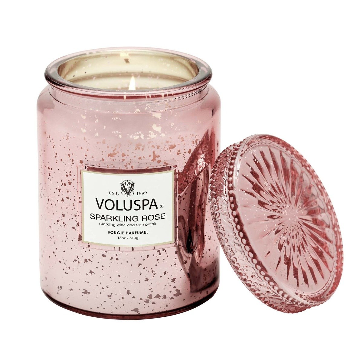 Voluspa - Sparkling Rose Large Jar Candle