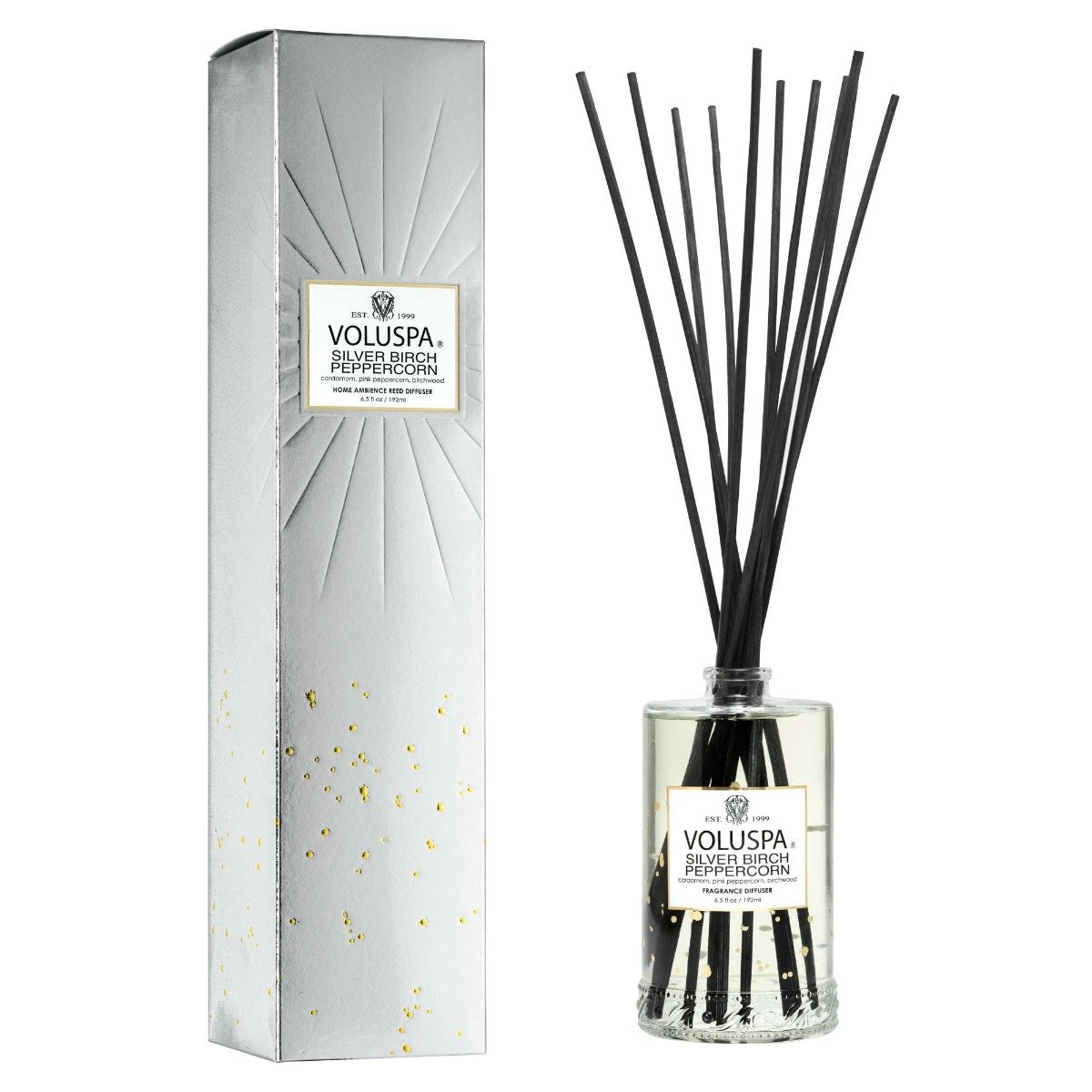 Voluspa - Silver Birch Peppercorn Diffuser