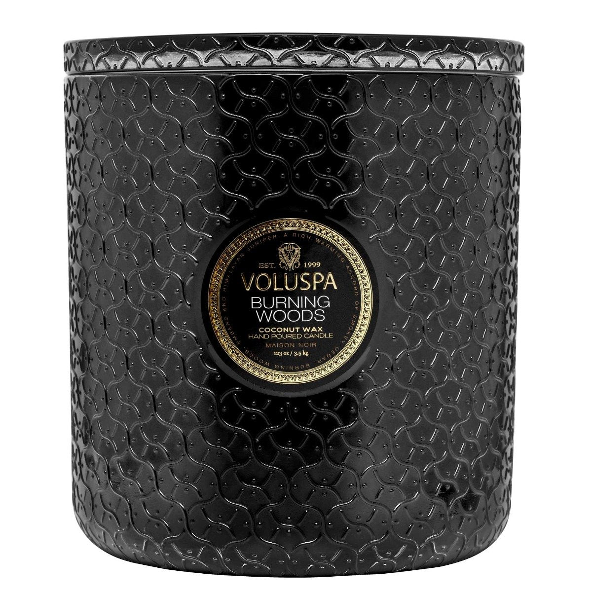 Voluspa - Burning Woods 5 Wick Hearth Candle