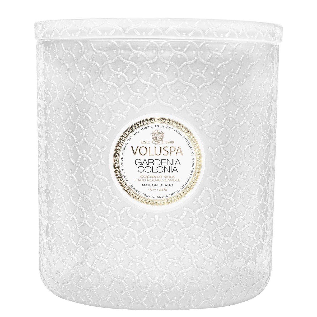 Voluspa - Gardenia Colonia 5 Wick Hearth Candle