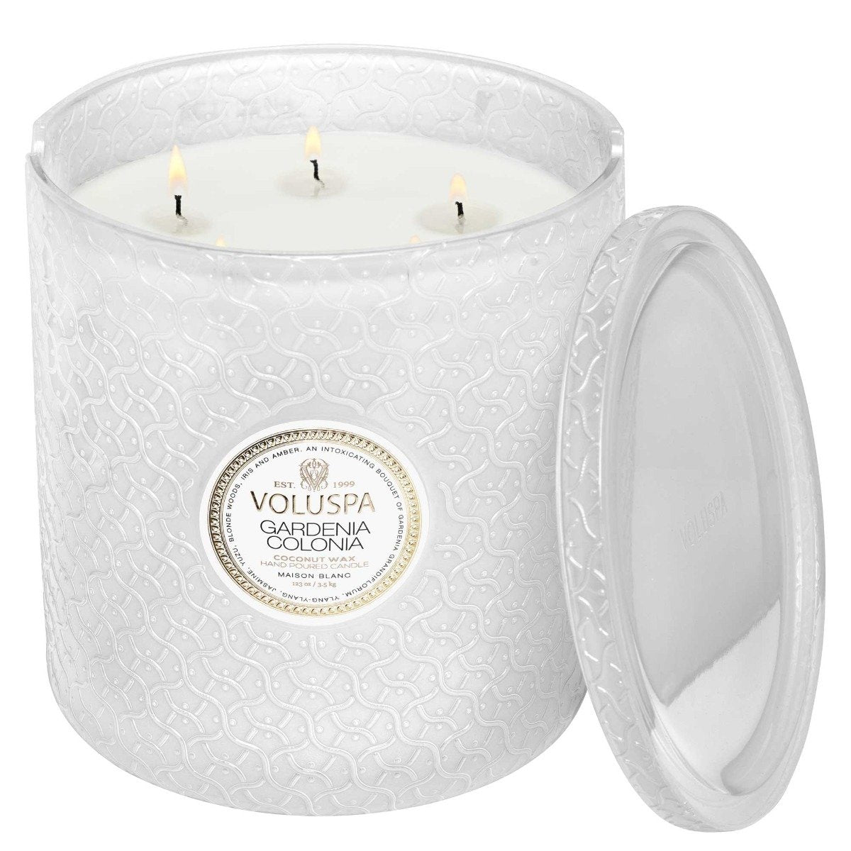 Voluspa - Gardenia Colonia 5 Wick Hearth Candle