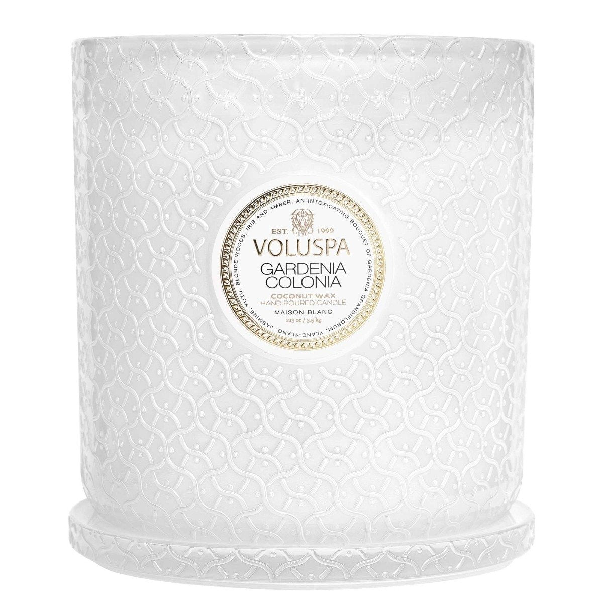 Voluspa - Gardenia Colonia 5 Wick Hearth Candle