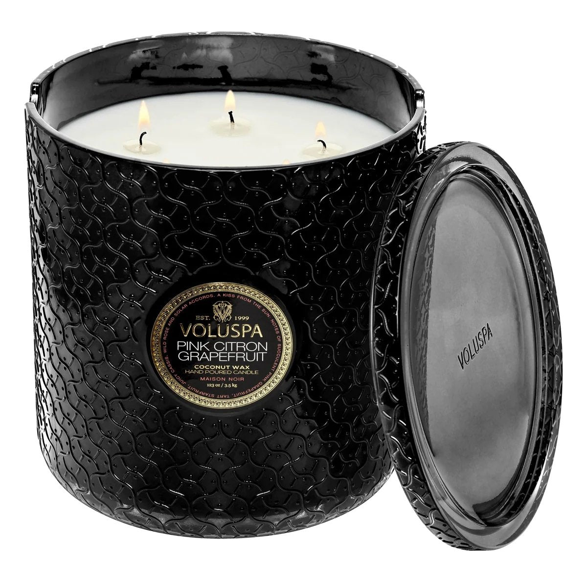 Voluspa - Pink Citron Grapefruit 5 Wick Hearth Candle