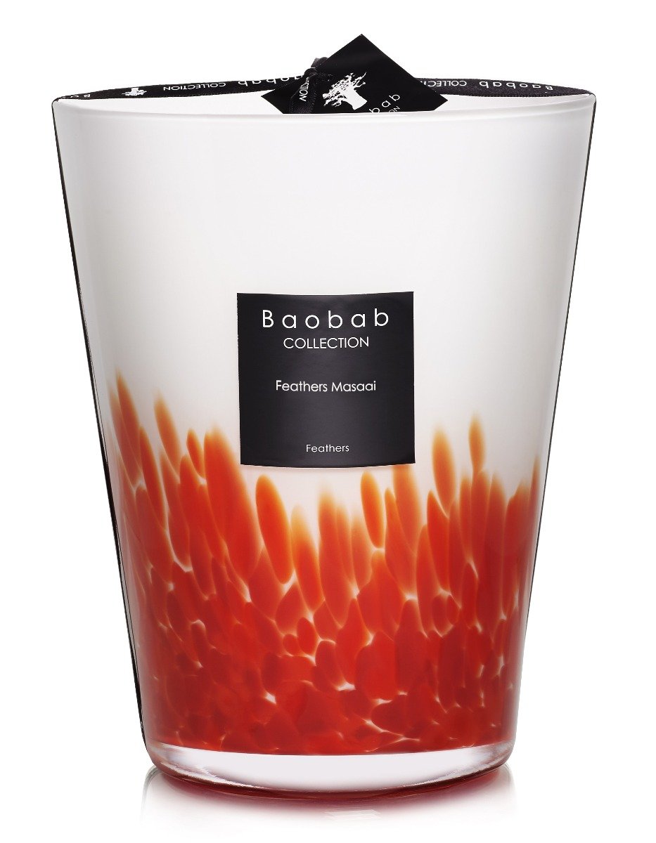 Baobab Collection - Feathers Maasai Max24 Candle