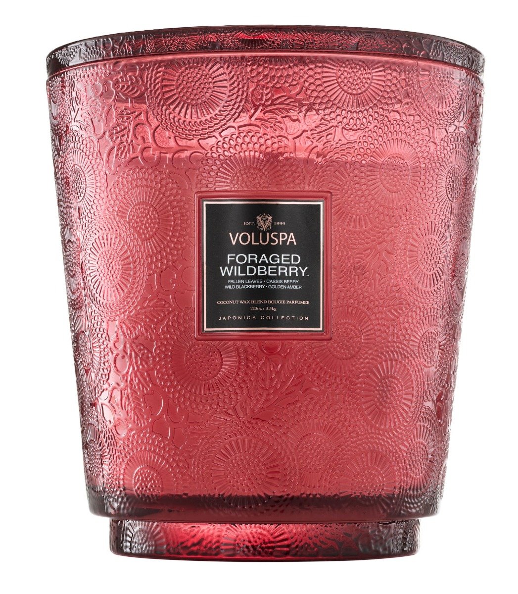 Voluspa - Foraged Wildberry 5 Wick Hearth Candle