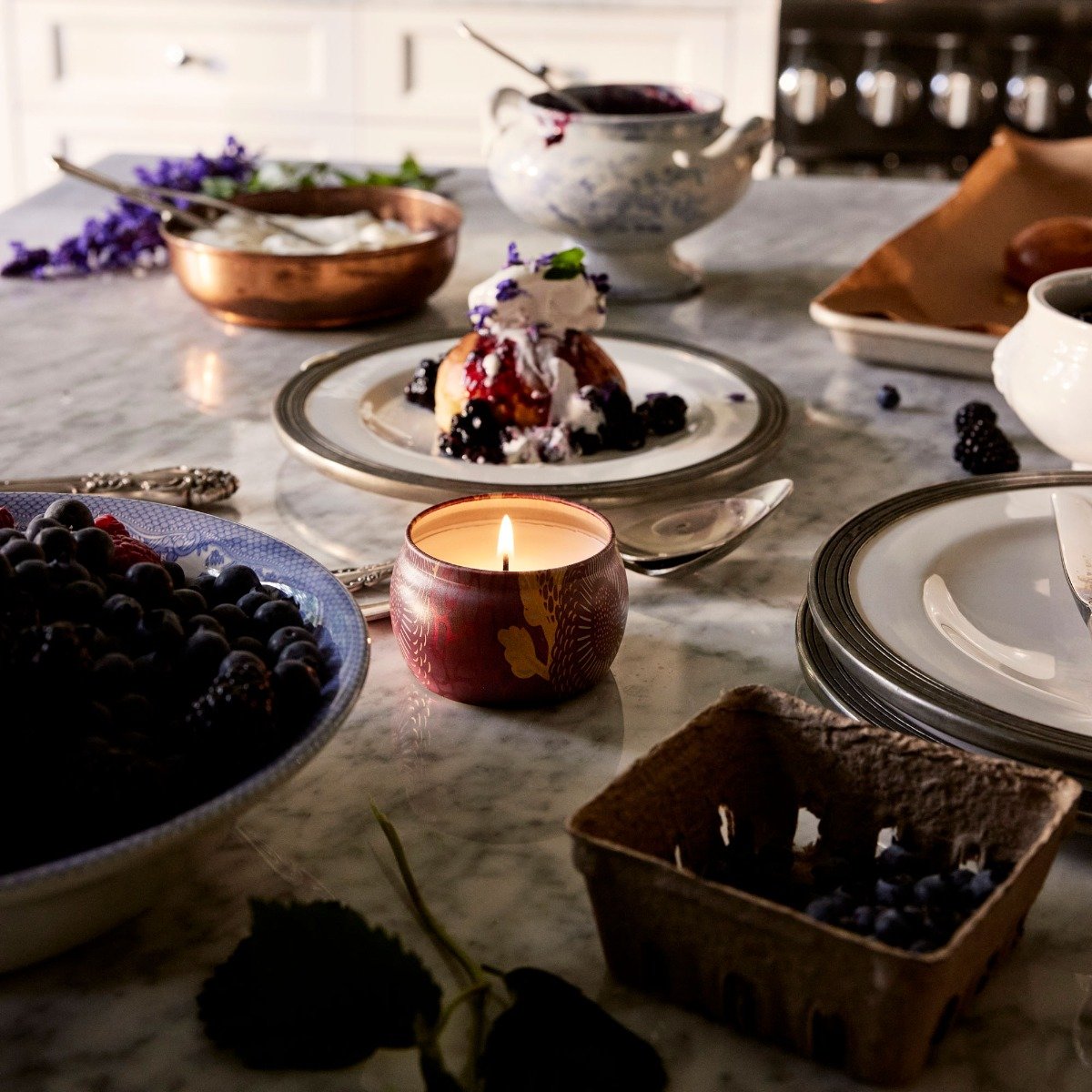 Voluspa - Foraged Wildberry Mini Tin Candle