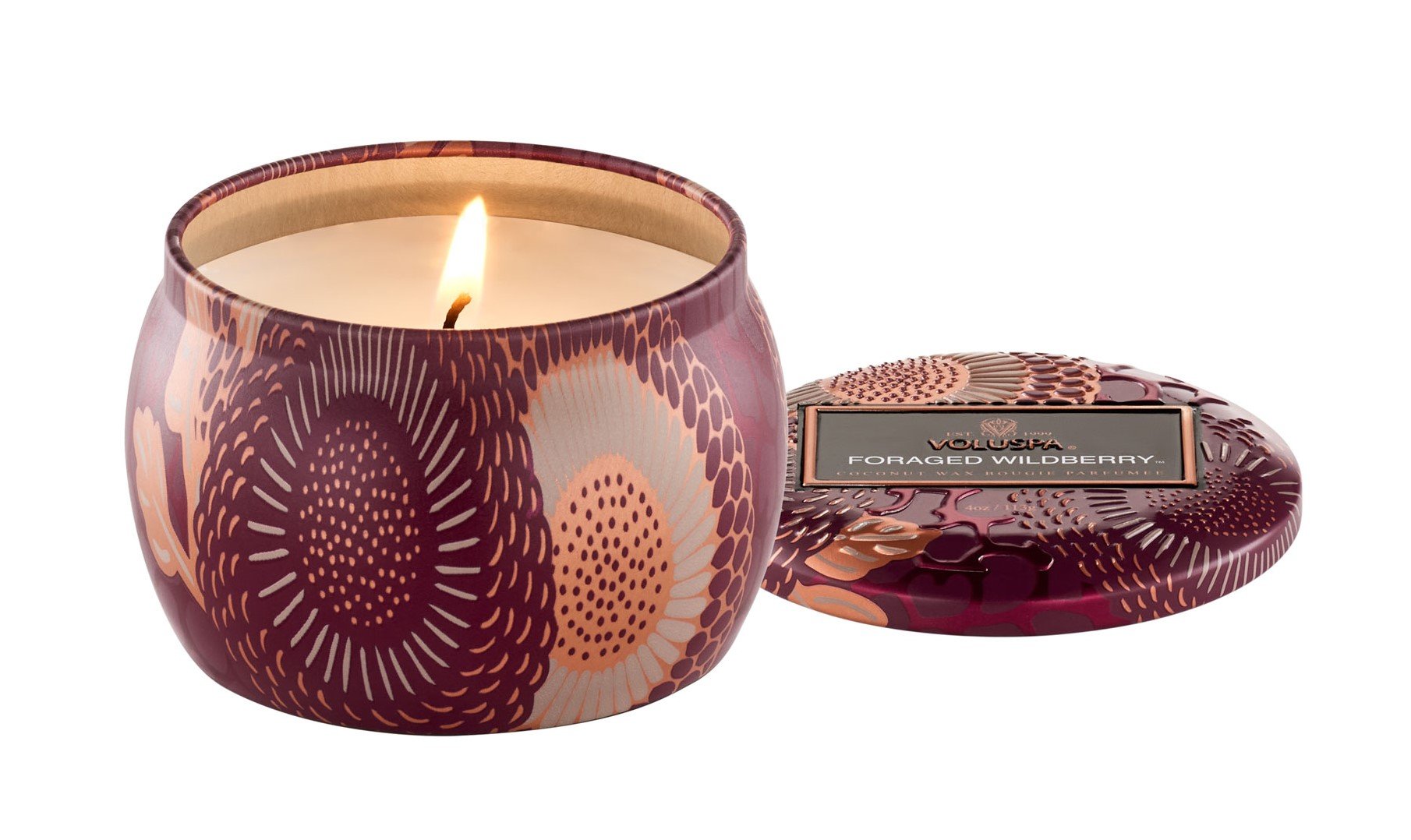 Voluspa - Foraged Wildberry Mini Tin Candle