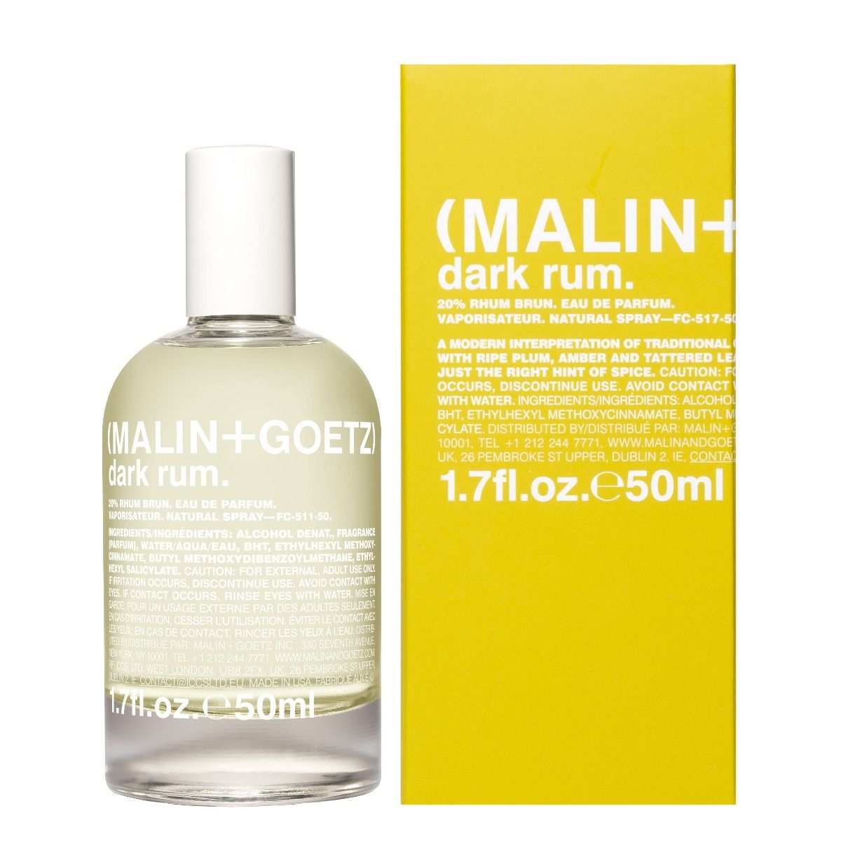 Malin & Goetz - Dark Rum Eau de Parfum