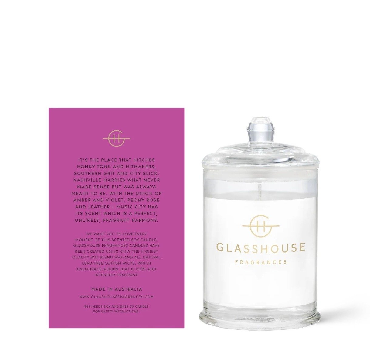 Glasshouse - Music City Magic Mini Candle