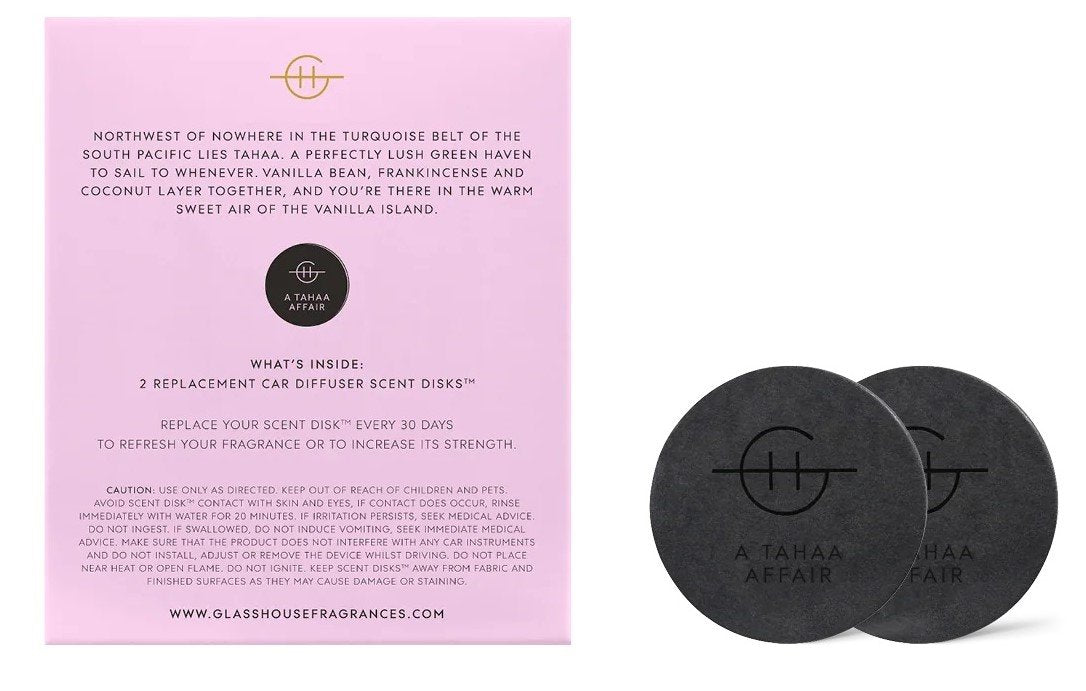 Glasshouse - A Tahaa Affair Car Diffuser Refill