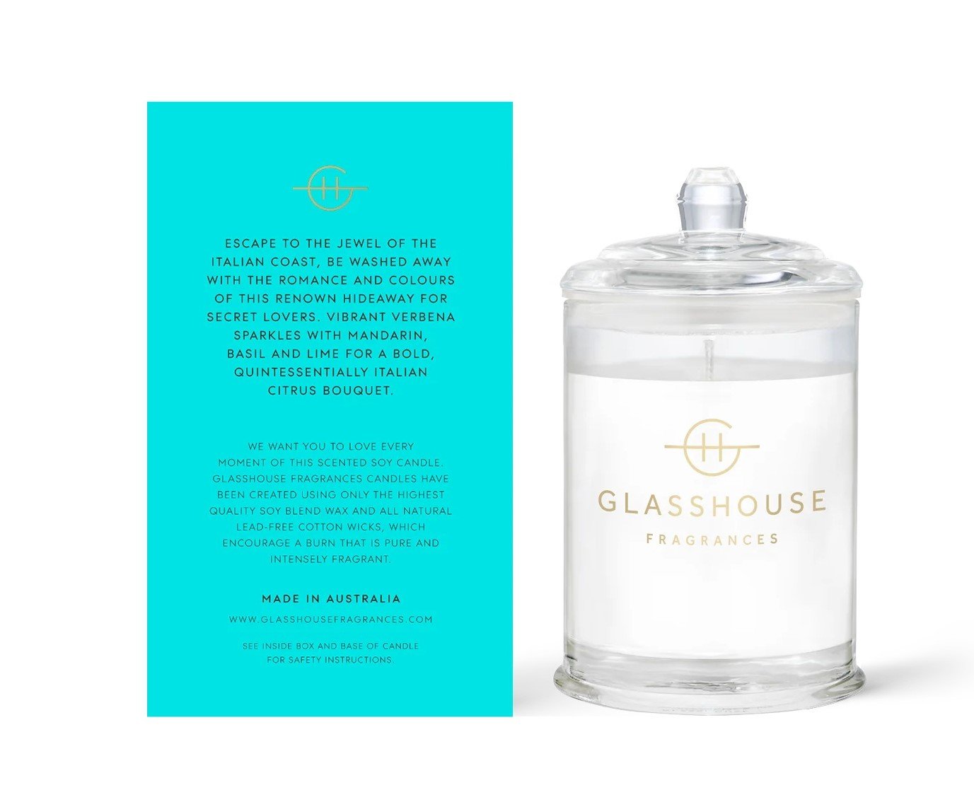 Glasshouse - Passion in Positano Mini Candle