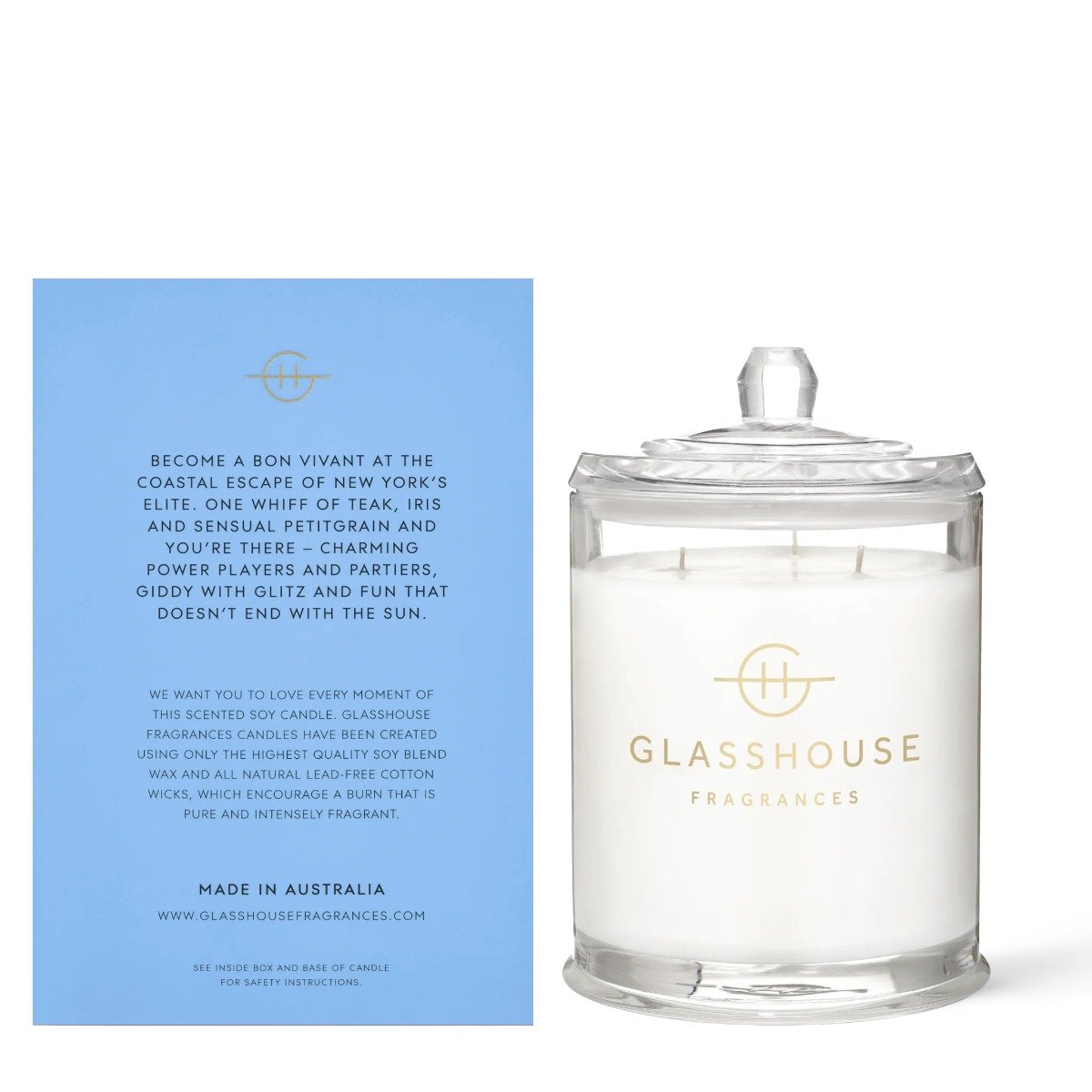 Glasshouse - The Hamptons Large Candle