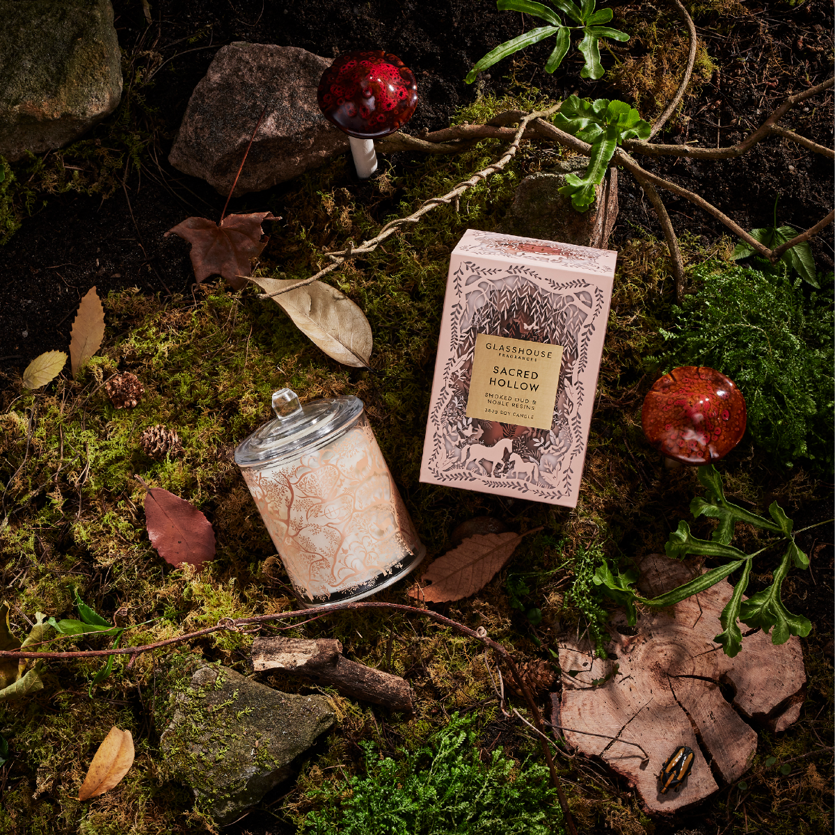 Glasshouse - Sacred Hollow Candle