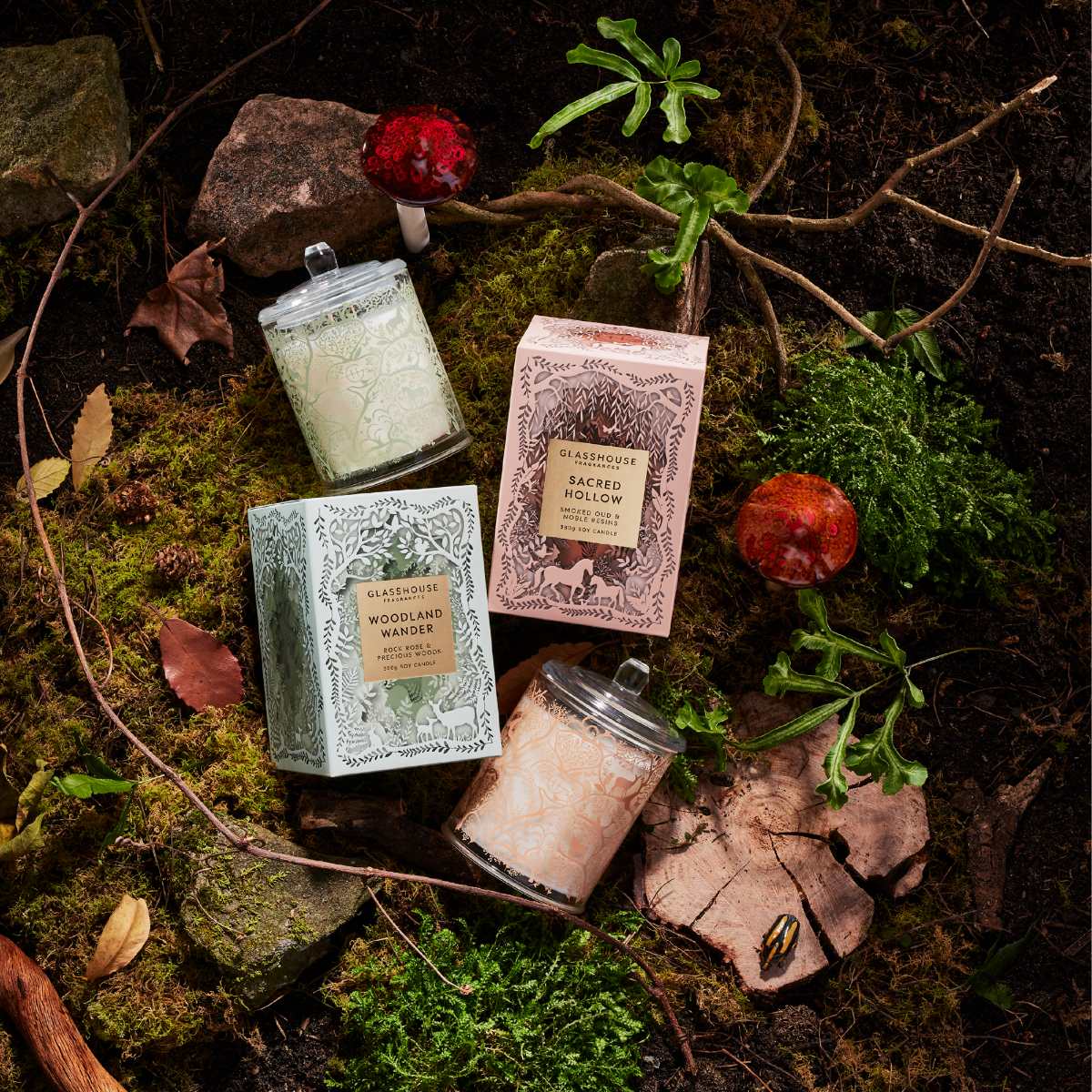 Glasshouse - Sacred Hollow Candle