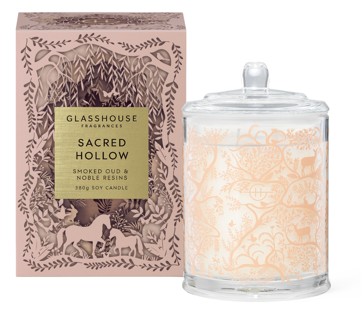 グラスハウス キャンドル 380g sacred hollow Sacred Hollow 380g
