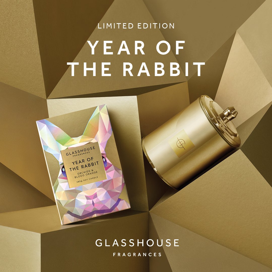 Glasshouse - Year of the Rabbit Candle