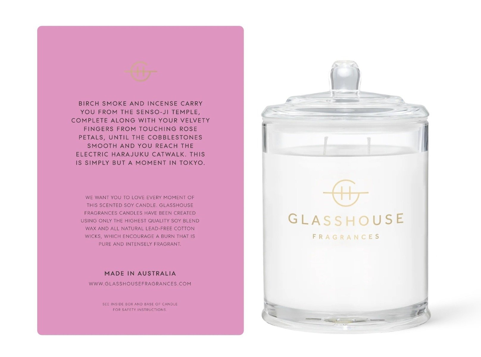 Glasshouse - A Moment in Tokyo Candle