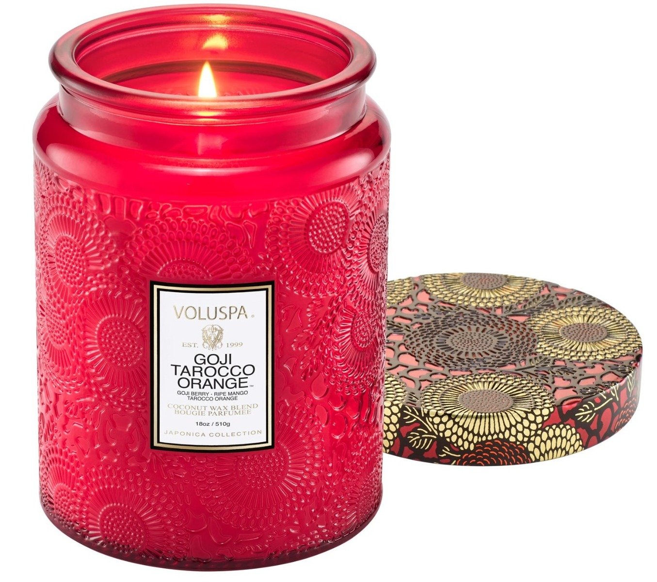Voluspa - Goji & Tarocco Orange Large Jar Candle #large_image
