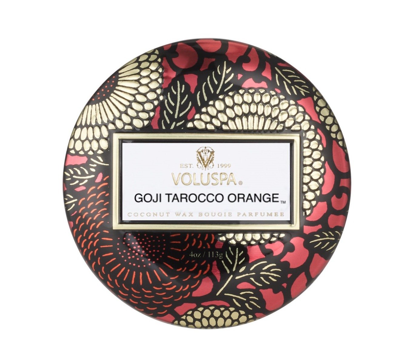 Voluspa - Goji & Tarocco Orange Mini Tin Candle