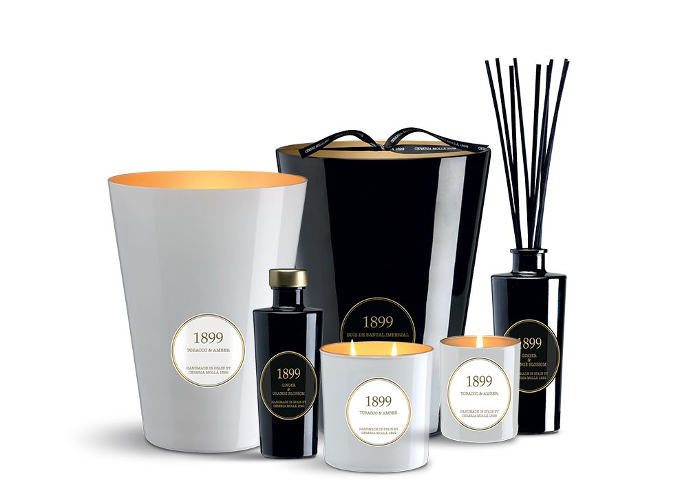 Cereria Molla - Tobacco & Amber 3 Wick Candle