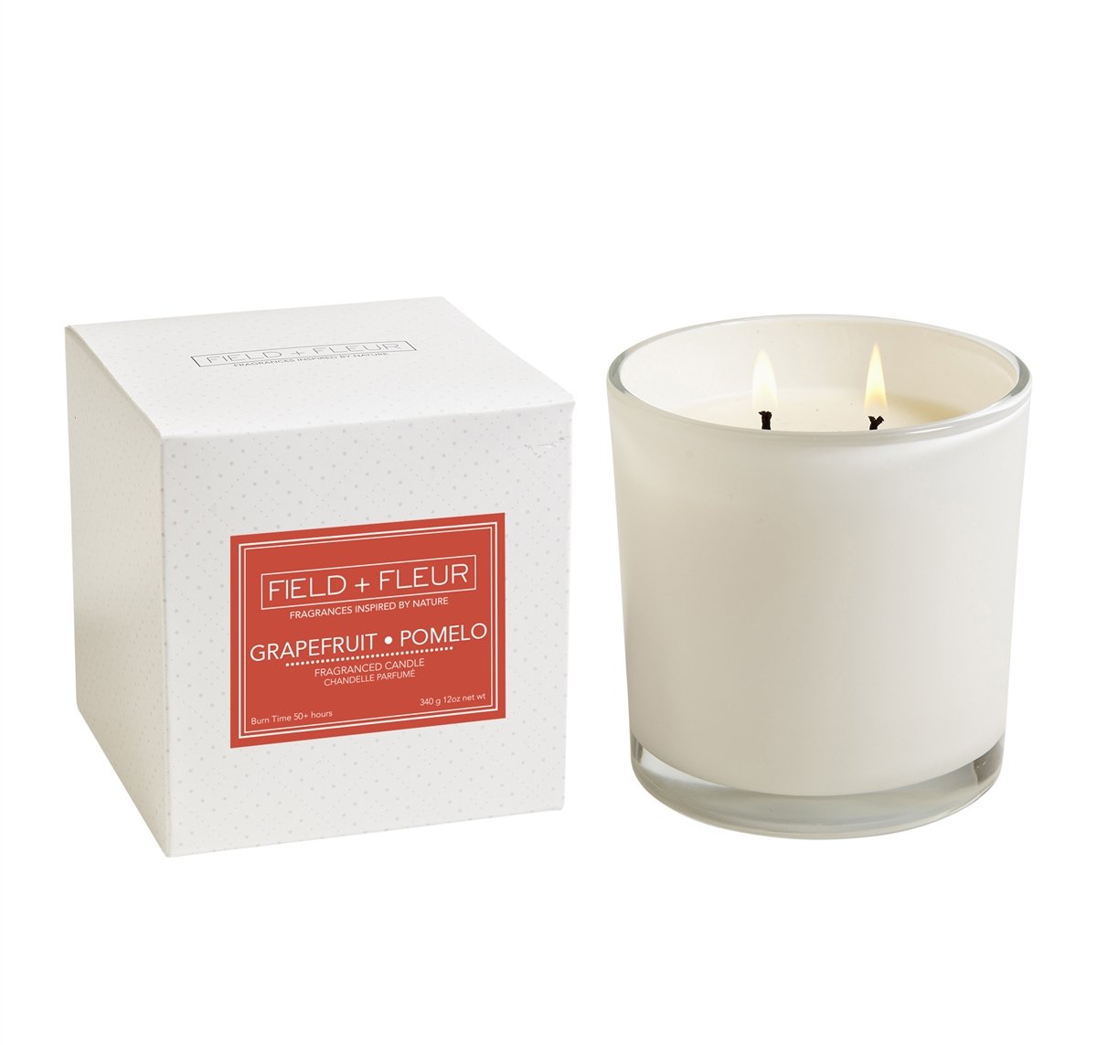 Field + Fleur - Grapefruit Pomelo 2 Wick Candle
