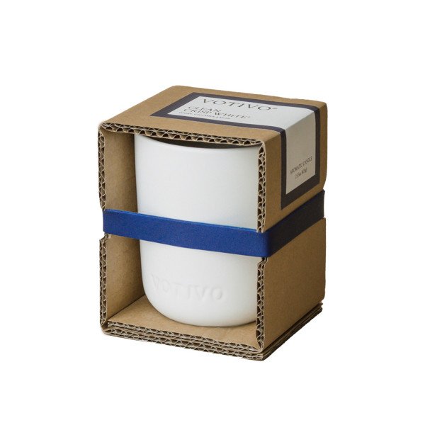 Votivo - Clean Crisp White 2 Wick Candle