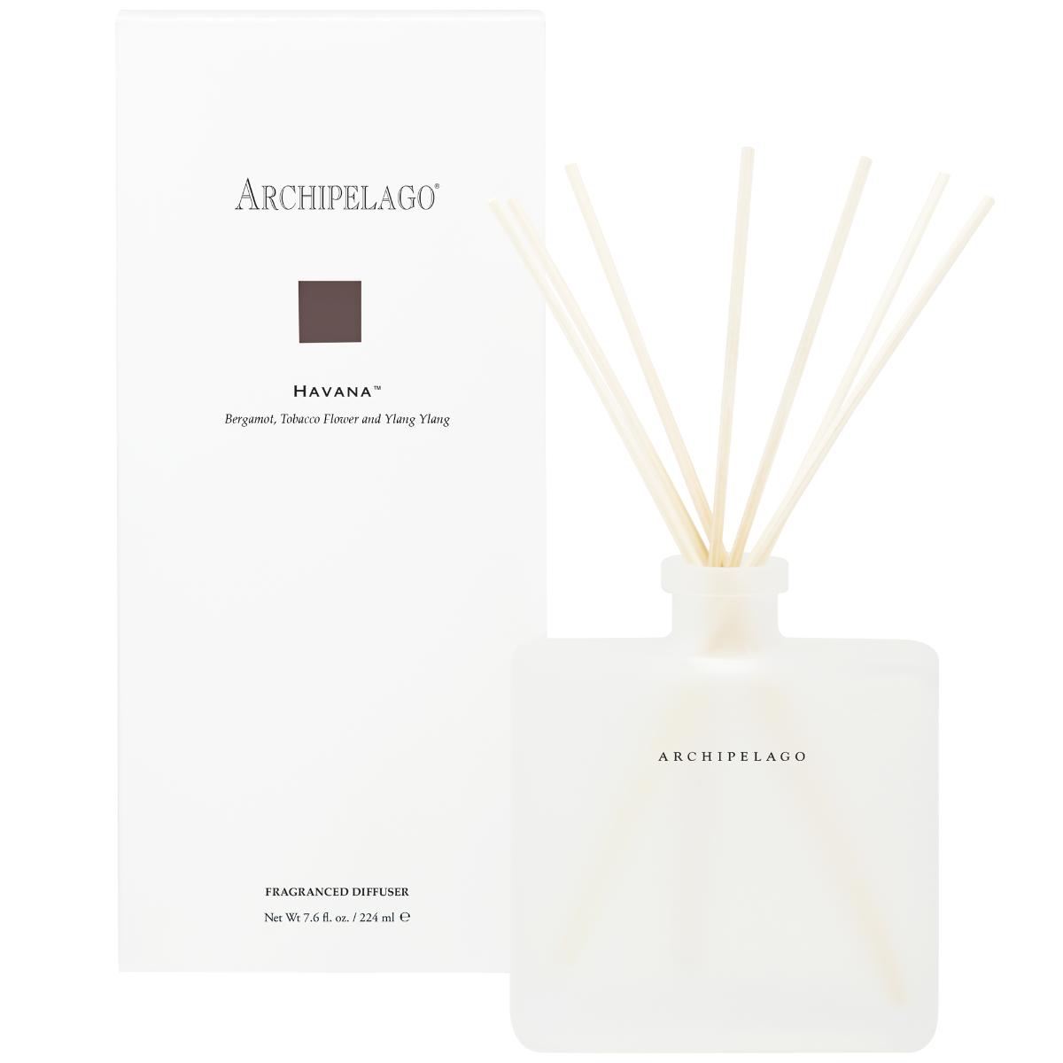 bergamot tobacco diffuser Havana Reed Diffuser Archipelago