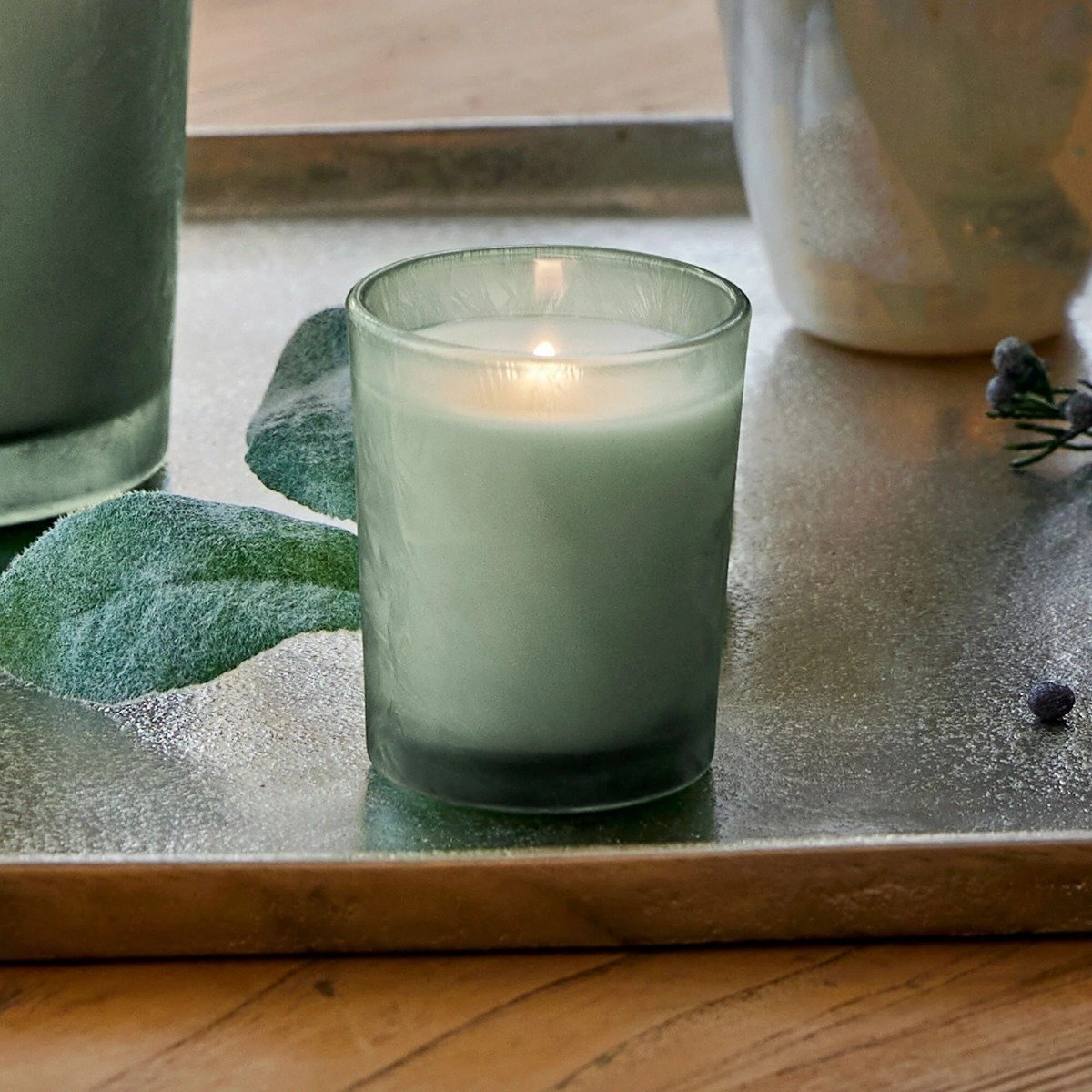 Thymes - Highland Frost Votive Candle