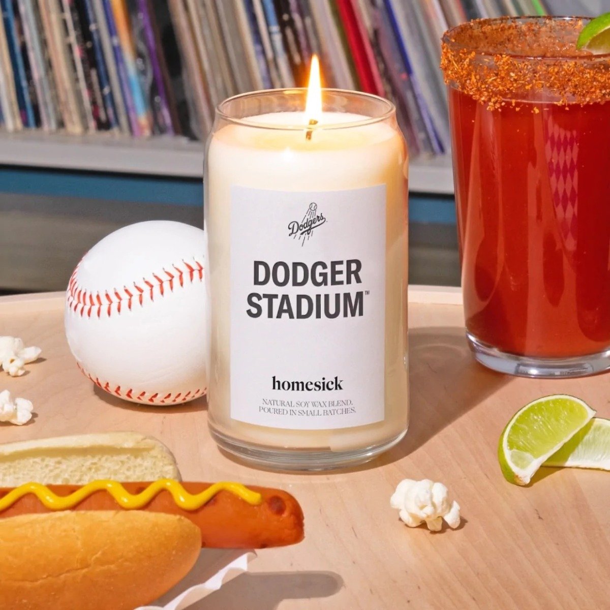 Homesick - Dodgers Stadium Candle