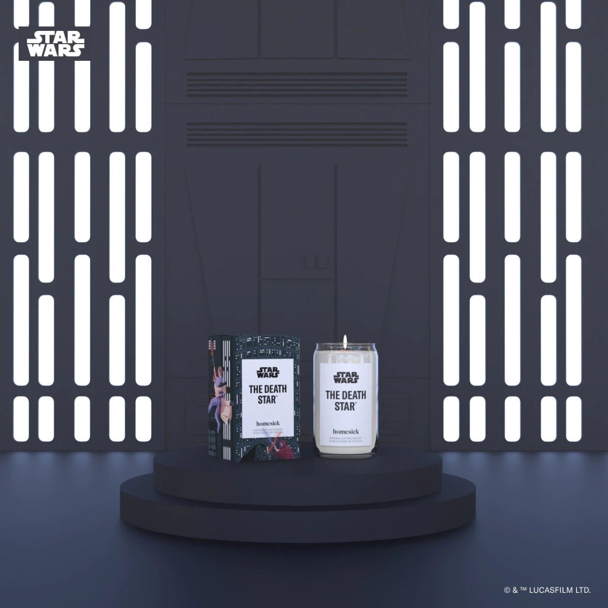 Homesick - The Death Star Candle