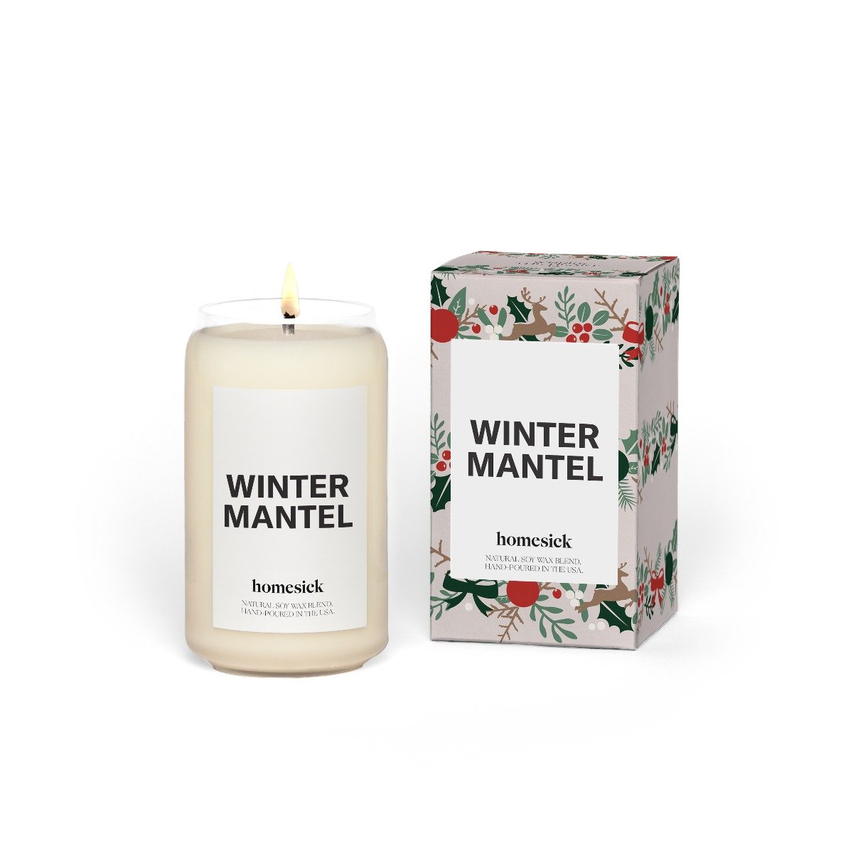 Homesick - Winter Mantel Candle