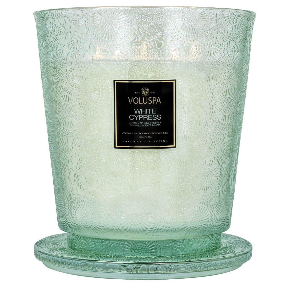 Voluspa - White Cypress 5 Wick Hearth Candle