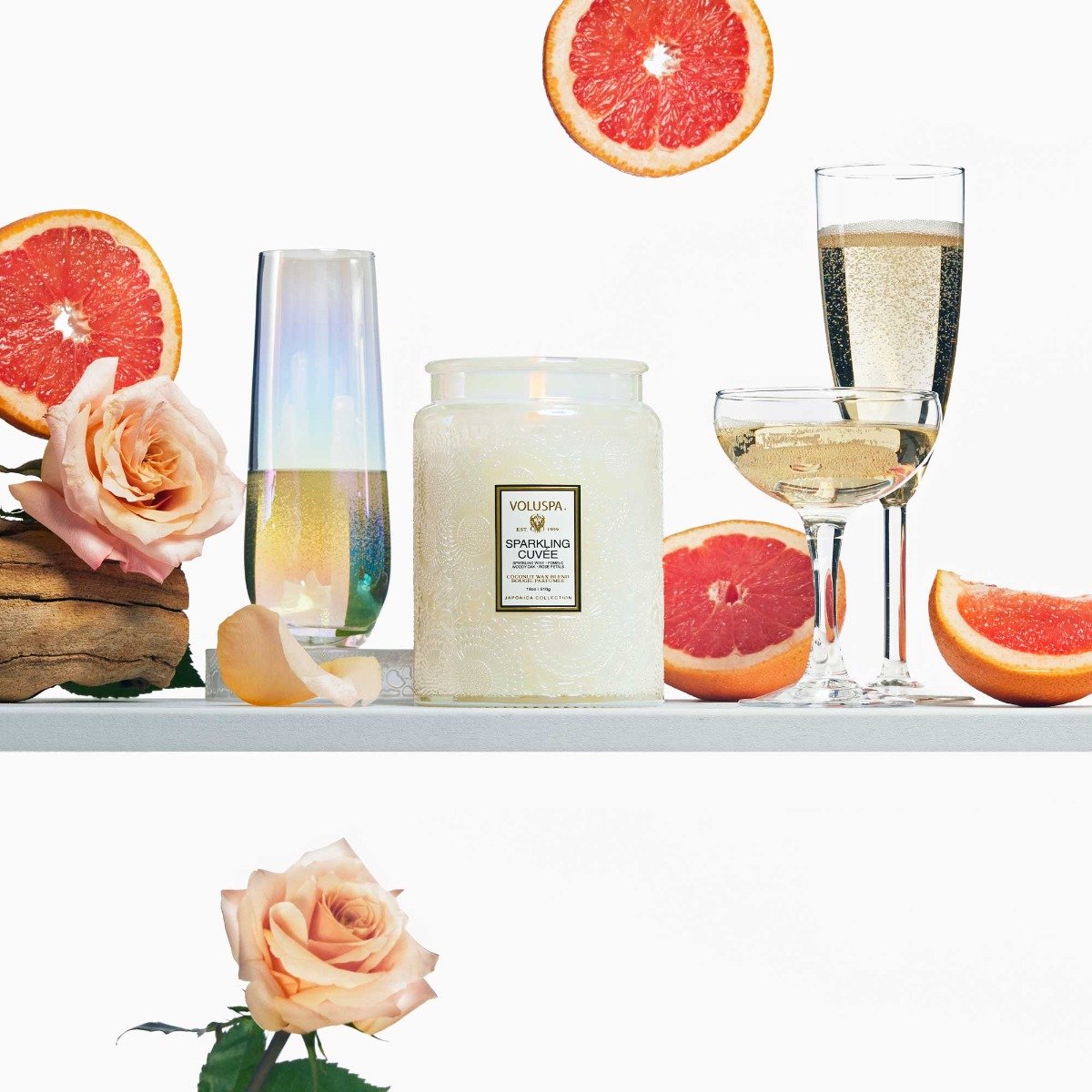 Voluspa - Sparkling Cuvée Large Jar Candle